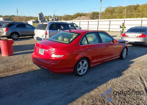 2010 Mercedes-Benz C 300 Luxury 4Matic/Sport 4Matic from USA, damaged, VIN WDDGF8BBXAR115606